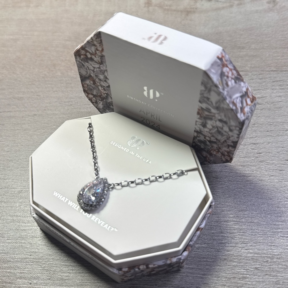 NEW Bomb Party April Birthday Collection Regal and Posh Necklace